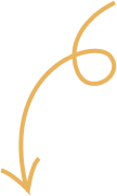 Yellow hand-drawn arrow curving downward with a loop, used as a visual cue to scroll or look below